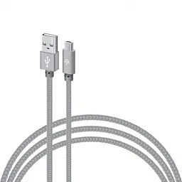Кабель для передачи данных Intaleo CBGNYM2 USB 2.0 AM to Micro 5P 2.0 m grey (1283126477683)