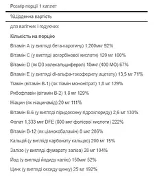Пренатальні вітаміни Prenatal Vitamins 100 Caplets - мініатюра 2