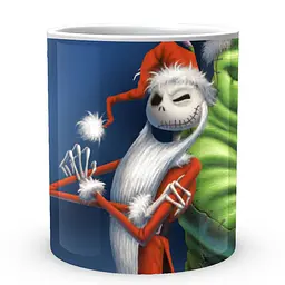 Кухоль GeekLand The Nightmare before Christmas Жах перед Різдвом NBC 07 330 мл білий - мініатюра 2