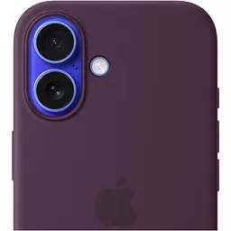 Чохол Silicone Case with MagSafe для Apple iPhone 16 Plum AAA [116599] - мініатюра 3