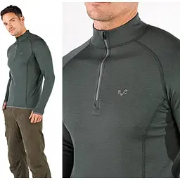 Термокофта Woolona Halldor Green XL (WOO-HALLDOR-GREEN-XL) - мініатюра 2