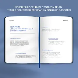 Щоденник вдячності Orner "Місяць" темно-синій - мініатюра 9