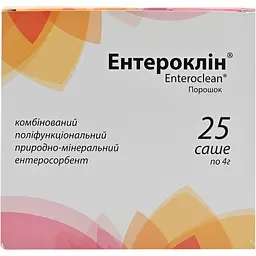 Ентеросорбент Елемент Здоров'я Ентероклін саше по 4 г 25 шт. (5449017)