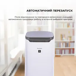 Очищувач повітря Sharp FP-J60EUW - мініатюра 6