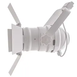 Світильник трековий поворотний KW-18 E27 WH Brille 48-074 - мініатюра 2