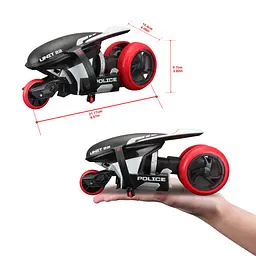 Мотоцикл на радіокеруванні Maisto Tech Cyklone 360 чорний (82066 black) - мініатюра 10