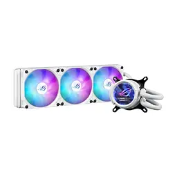 Система рідинного охолодження ASUS ROG Strix LC III 360 ARGB LCD White (90RC00W2-M0UAY0)
