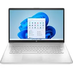 Ноутбук 17" HP Laptop 17-cp3010ua (C79MXEA) Natural сріблястий, 17.3" (1920x1080, IPS, 60Hz), AMD Ryzen 7 7730U (8x2.0-4.5GHz),