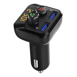 FM модулятор Grand-X 98GRX MegaBass, Bluetooth V5.0 MicroSD, 2USB , MegaBass, han (98GRX) - мініатюра 5