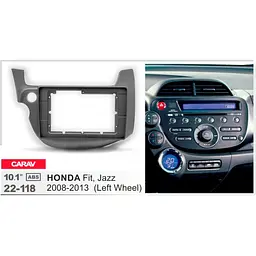 Перехідна рамка Honda Fit, Jazz Carav 22-118 - мініатюра 5