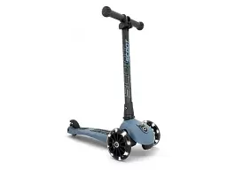 Дитячий самокат Scoot And Ride Highwaykick 3 LED Steel (SR-160630-Steel)