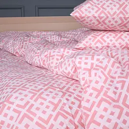 Комплект постільної білизни бязь MIRSON Abstract Pink 175х210см (2200013166696) - мініатюра 3