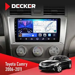 Штатна магнітола Toyota Camry 40 2006-2011 Decker D10-006 4x64, 4G Decker (НФ-00009537)