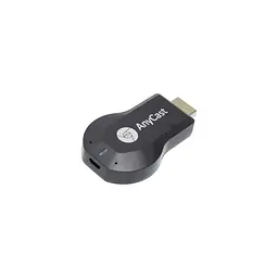 WIFI HDMI адаптер для TV передавач з телефону на телевізор AnyCast Screen Mirroring M9 кнопка ззаду - мініатюра 3