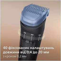 Тример Philips Series 5000 чорний (BT5780/15) - мініатюра 4