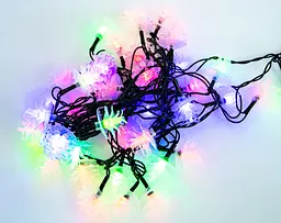 Новорічна світлодіодна гірлянда Шишки 5.75 метрів Xmas 40P T2 led гірлянда на ялинку