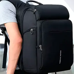 Рюкзак міський Mark Ryden 7080D 17.3" USB 31 л чорний (16247) - мініатюра 3