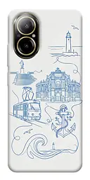 TPU чехол Demsky Southern pearl для Realme C67 4G