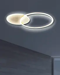Люстра Goldlux 328472 Roman 2 Led 2x33W 4000K 2700Lm IP20 Золото - мініатюра 2