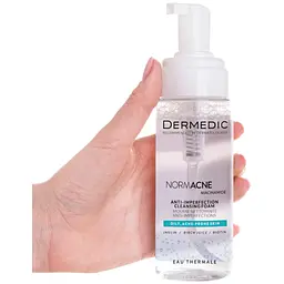 Пінка для вмивання Dermedic Normacne Anti-Imperfection Cleansing Foam Для проблемної шкіри 170 мл (5901643177515) - мініатюра 3