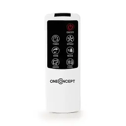 Мобільний кондиціонер-вентилятор oneConcept Baltic Red 3-в-1 (10029737) Б/в - мініатюра 4