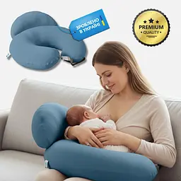Подушка для годування Sei Design диванчик м'ята 60х70х16 см (8000036177_мята) - мініатюра 4