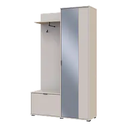 Передпокій Doros Дора Кашемір 1 ДСП/1 Дзеркало 113.5х40х192 (44900364)