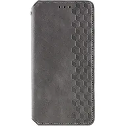 Чохол-книжка GETMAN Cubic для Redmi 15C (Europe version) Grey [148409]