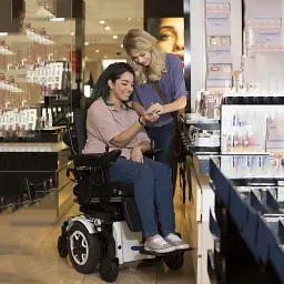 Крісло колісне з електроприводом Invacare TDX SP2 (TDX SP2 43 чорний-1795) - мініатюра 10
