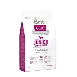 Cухий корм Brit Care Junior Large Breed Lamb & Rice 3 кг для цуценят великих порід (вагою від 25 кг) - мініатюра 2