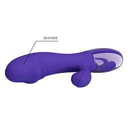 Вібратор Pretty Love Snappy Vibrator Blue - мініатюра 7