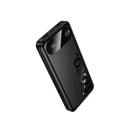 Універсальна мобільна батарея Hoco J154 Victorious 22.5W+PD20W fully compatible power bank 10 000mAh чорний 6942007660747 - мініатюра 2