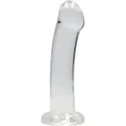Фалоімітатор RealRock Crystal Clear 6.7" 17 см (прозорий)
