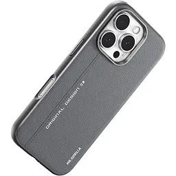 Чохол Blueo Leather with MagSafe для Apple iPhone 16 Pro Max Grey (B52-I16PMGRY) [115148] - мініатюра 3