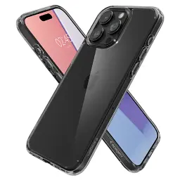 Прозорий чохол Spigen Ultra Hybrid Space Crystal для iPhone 15 Pro Max (ACS06575) - мініатюра 3