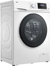 Пральна машина TCL з фронтальним завантаженням FF0814WD0, 8кг,1400 об/хв, A+++, інверторний двигун, 52 см, дисплей, білий (FF0814WD0) - мініатюра 2