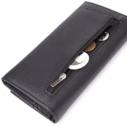 Місткий гаманець для жінок із натуральної шкіри ST Leather 23097 чорний - мініатюра 8