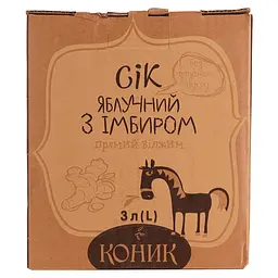 Сік Коник Яблучно-імбирний 3 л (659190) - мініатюра 2