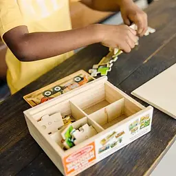 Пазл Melissa & Doug Будівельні машини набір з 4 пазлів в коробці (MD3792) - мініатюра 9