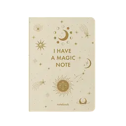 Блокнот "I have MAGIC plan" бежевий