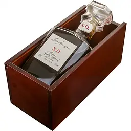 Арманьяк Baron Gaston Legrand Bas Armagnac XO Carafe Wood Gift Box, 40% 0,7 л, в подарунковому пакуванні (5515240) - мініатюра 3