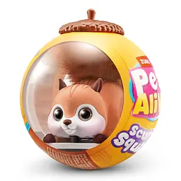 Интерактивная игрушка Pets & Robo Alive Pets alive S1 Белочка коричневая (9565E)