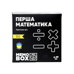 Настільна гра JoyBand MemoBox Delux Перша математика (MBD101)