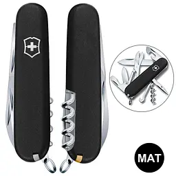 Ніж Victorinox Climber Mat 91мм 14функ чорн мат