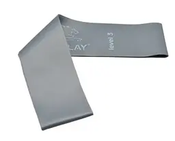 Гумка для фітнесу PowerPlay 4140 Level 3 Stretch Band (11-15 кг) Сіра (PP_4140_Grey) - мініатюра 3