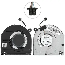 Вентилятор для ноутбука DELL INSPIRON 15 Plus 7510 4pin (левый+правый) (0GJN2R+0CNNWF)