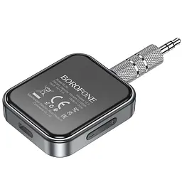 FM модулятор Borofone BC55 AUX чорний 6941991112225 - мініатюра 7