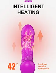 Вібромасажер SiliconeTongue Vibrator, USB 10 функцій Boss Series 63-00064 100165 - мініатюра 7