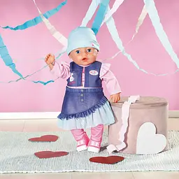 Лялька Baby Born Джинсовий стиль крихітки (836385) - мініатюра 6