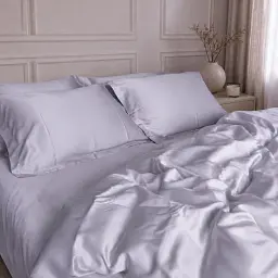 Простирадло MirSon Tencel Light Ivory 200х220 см (2200013881926) - мініатюра 5